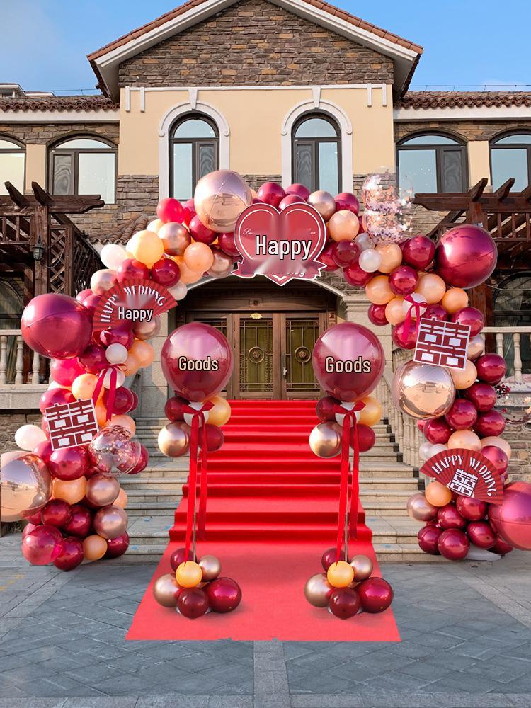 Wedding Celebration Balloon Arch Decoration Stand for Bridal Room & Birthday Party