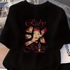 2026 JENNIE Moda Estiva T-shirt Trendy Uomo Donna Top Vintage Camicia Hip Hop Streetwear T-shirt Oversize Manica Corta Casual Unisex Collage Vintage