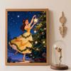 Diamond Art Painting Kit Belle Christmas Handmade Diy Gifts, Wall Art Crafts, Home Room Decoration