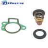 6H3-12411 Thermostat Kit for Yamaha 2 Stroke 60 70 HP 1984-2005 Outboard Motor Replace 6H3-12411-01 6H3-12411-00 6H3-12411-10