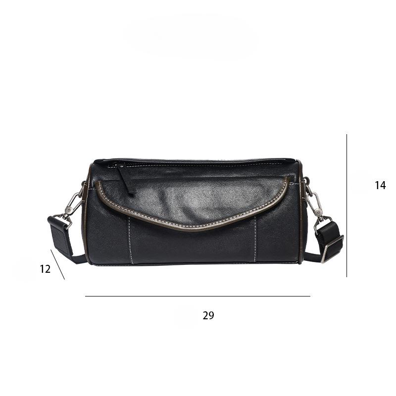 Men's Bag Crossbody Bag Senior Sense of Large Capacity Versatile Commuter Bag Niche Leisure Fashion Men's Shoulder Bag