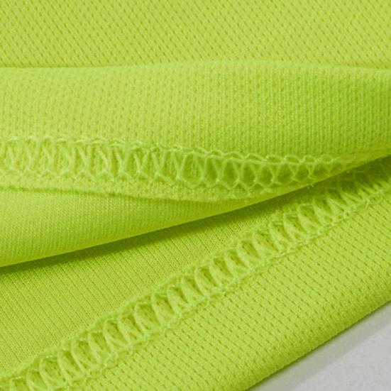 Unisexové tričko Odolné proti vyblednutí Vynikající okraje Polyester Rychleschnoucí Jednobarevný Pulovr Top pro každý den