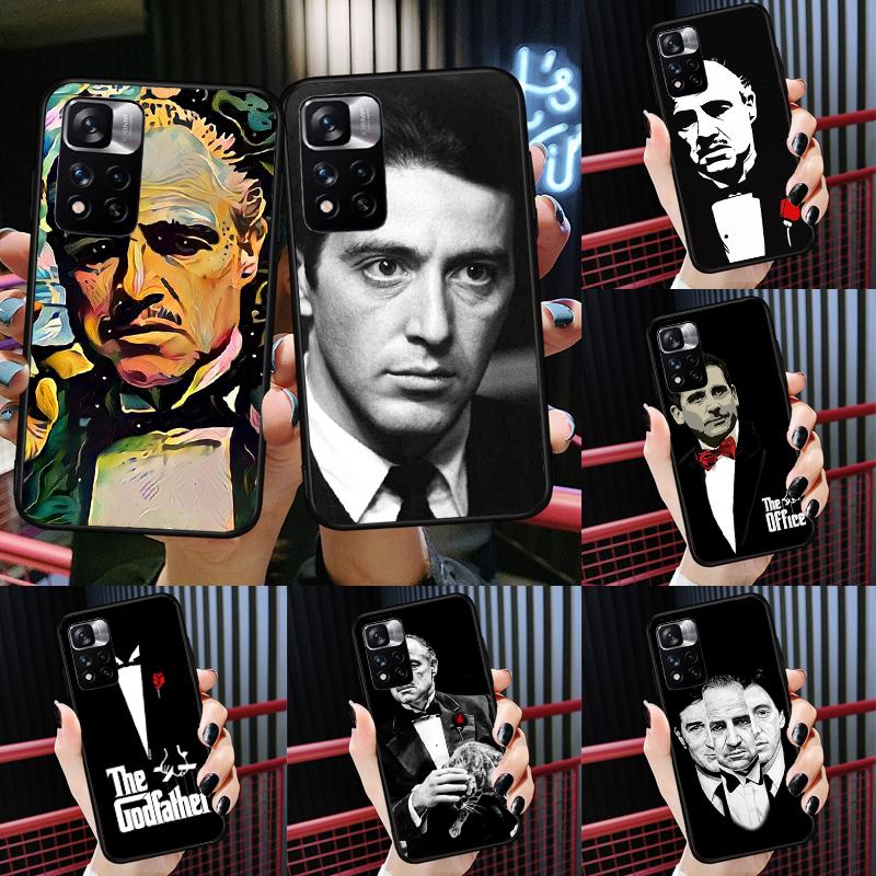 The Godfather Don Corleone Case For Xiaomi Redmi 14C 13C 10C 12C Redmi Note 13 14 Pro 12 11 9 10 9S 10S 11S 12S Cover