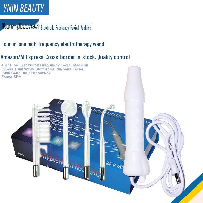 

Портативная высокочастотная электротерапевтическая палочка и расческа для массажа и красоты British Plug