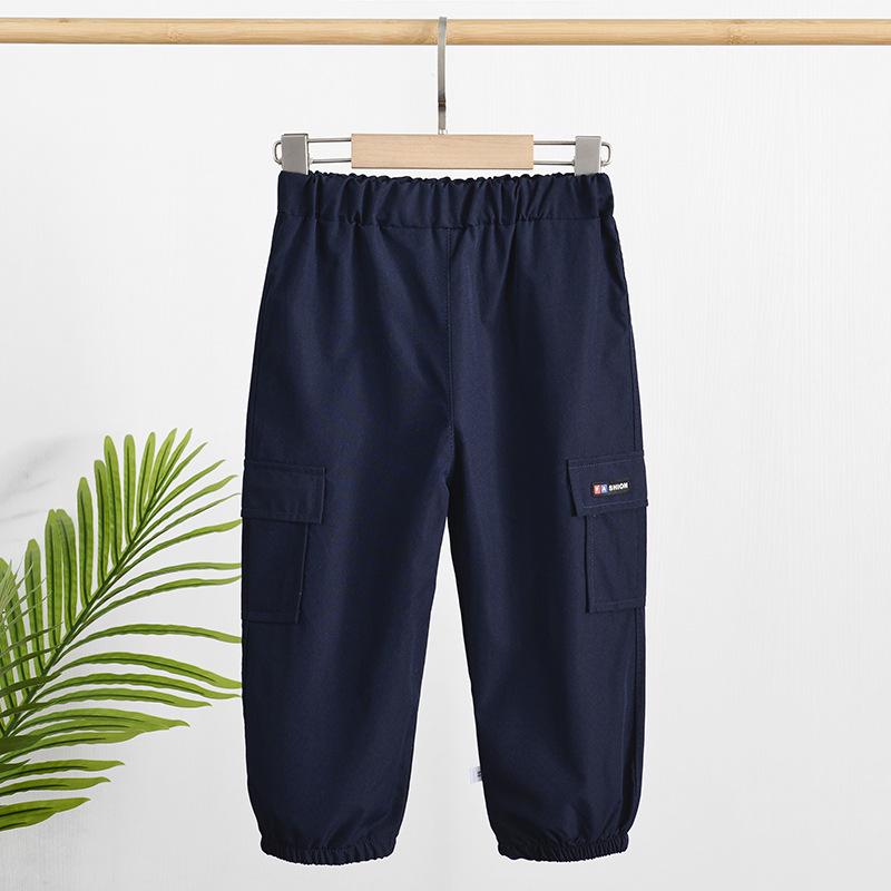 Korean Style Kids' Summer-Autumn Casual Workwear Pants