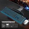 Wolfwalker Silent Wireless Keyboard & Mouse Set - Wired for Comfortable Typing & Gaming, Ideal for Office Use.