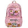 2025 Trendy Capybara Print Backpack: Cute, Fashionable, Versatile Double Shoulder Bag with Large Capacity for Students