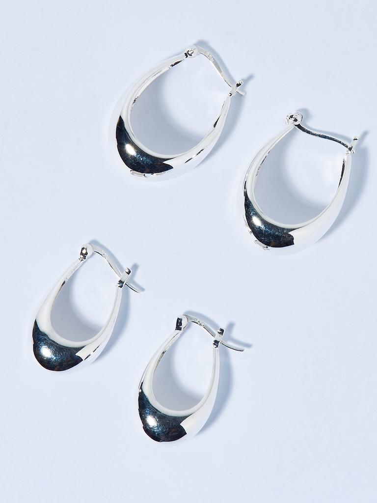 Acoopu [925 Silver] Hui Earrings