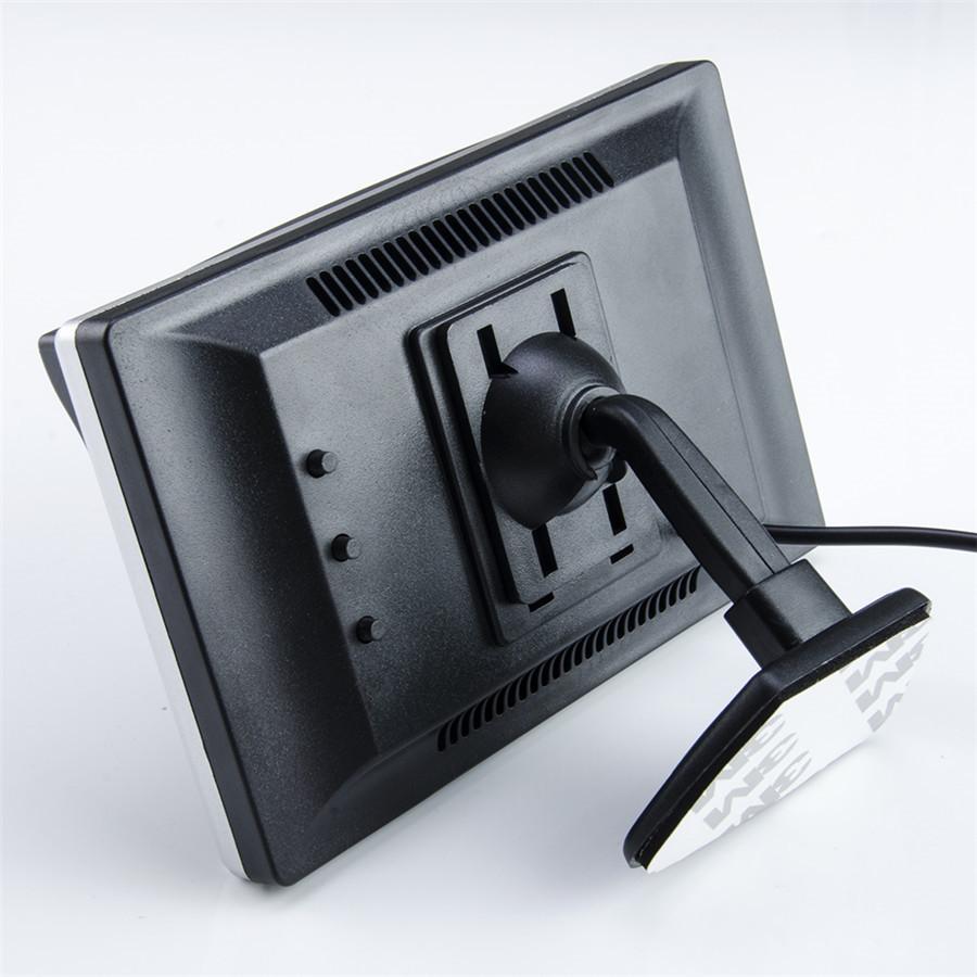 5 Inch Car Monitor TFT LCD HD Digital +8LED HD Dynamic Trajectory Car Rearview Camera Reverse Parking Waterproof