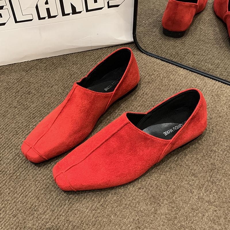 

Fashion Flats Loafers Shoes Women Fashion Shallow Sandals Elegant Autumn Designer Woman 2025 New Dress Cozy Casual Sport Chaussure Femme 35