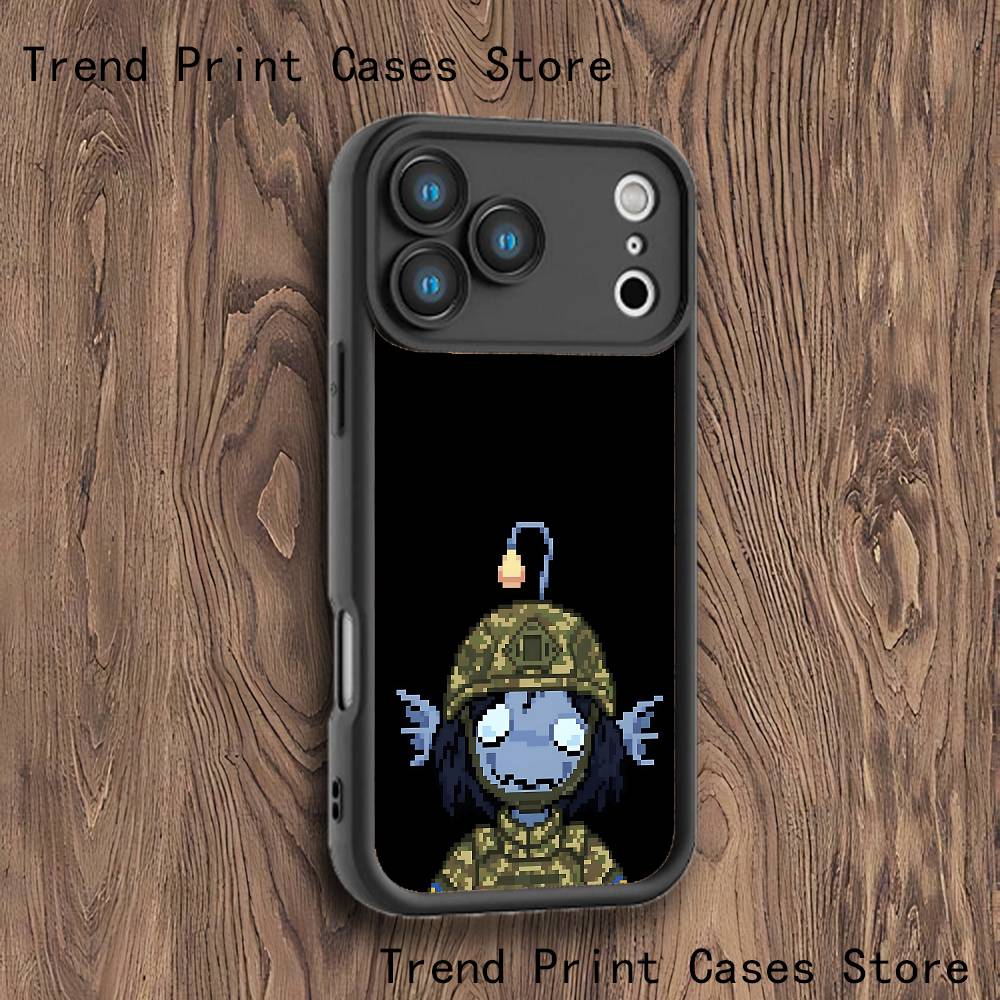 P-Pressure Sebastian Solace Phone Case For iPhone 17,16,15,14,13,12,11,Pro,Max,Plus,X,XS,SE4,E,Mini Black Thickened border Case