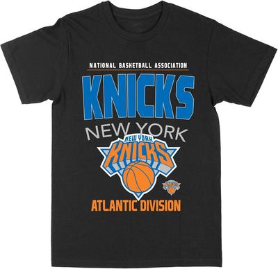 Philcos NBA New York Knicks Division Arch Name Black T-Shirt