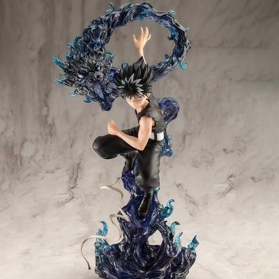 Raktáron 24cm Yuyuhakusho Figurák Hiei Anime Figurák PVC Szobor Gyűjtemény Modell Szoba Dekoráció Születésnapi Játékok Ajándékok
