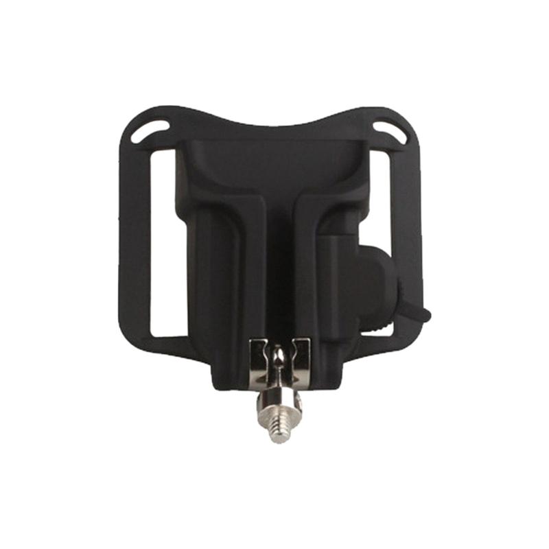 Quick Release Camera Belt Mounting Clip Enables Simple Attachment and Removal of DSLR Cameras on Various Carrying