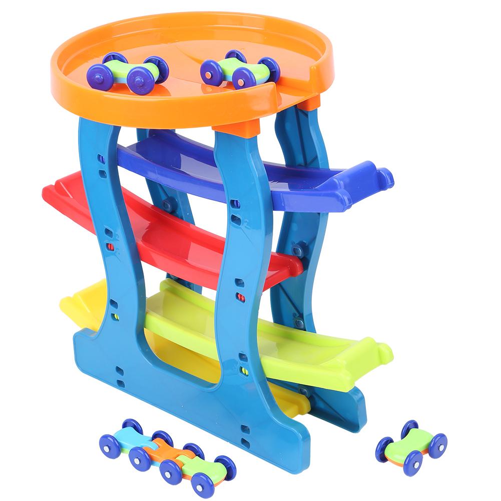 Car Track Toys Assembly Children Kid Toddler Educational Track Car Toy Game