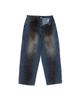 OTHERFITS Dirty Wash Dyed Wide Denim Pants (Medium Blue)
