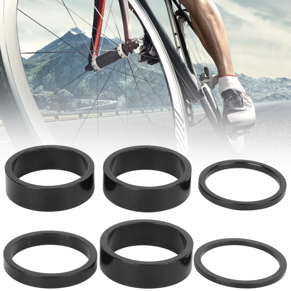 Bicycle Front Fork Washer Headset Gasket Aluminium Alloy Spacers for Mountain Road Bike Fixed GearBike Washer