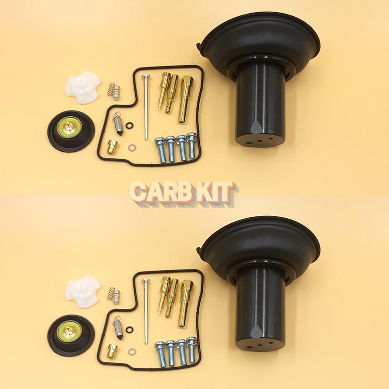 2 Set Carburetor Repair Kit For Honda Steed 600 Shade VT600 Vlx600 Vlx 600 Vt600c Diaphragm Valve Gasket Rebuild Parts Set