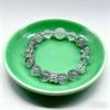 Green Phantom & White Crystal Beaded Bracelet - Xiaohongshu Style Jewelry