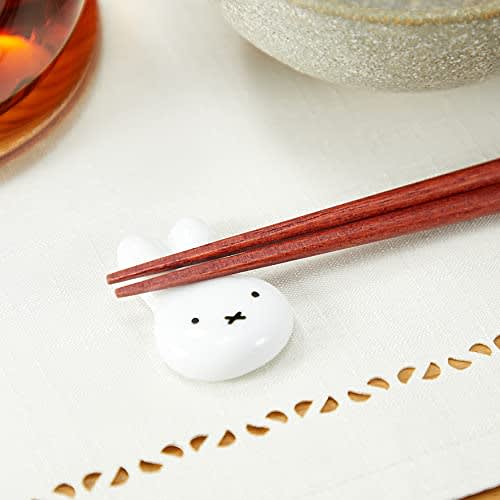 Dick Bruna "Miffy Face" Miffy Chopstick Rest, Standard White, 209533
