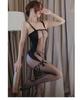 Fishnet Body Stocking Black Full Body Tights Sexy See Through Clothes Tights Full Body Babydoll Open Hole Lingerie Extreme Full Body Leotard Ultra