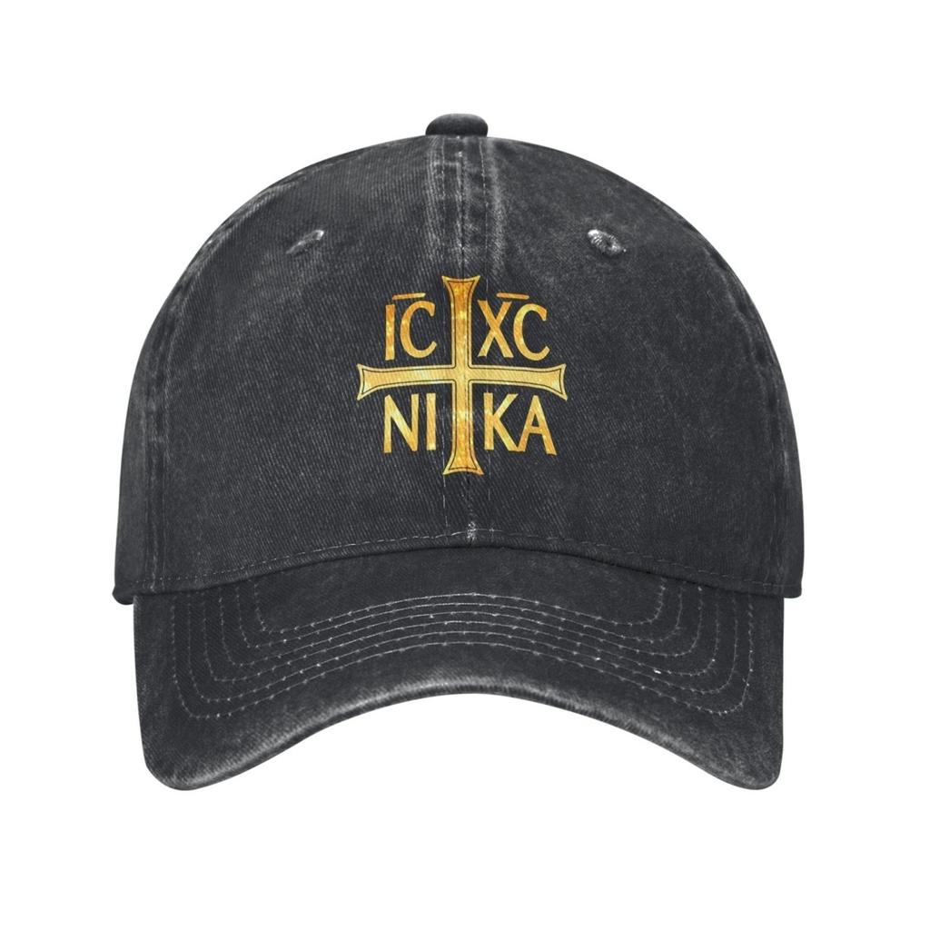 IC XC NIKA Cross Christian Orthodox Hats Autumn Winter Skullies Beanies Baggy Cap Unisex Knitted Hat