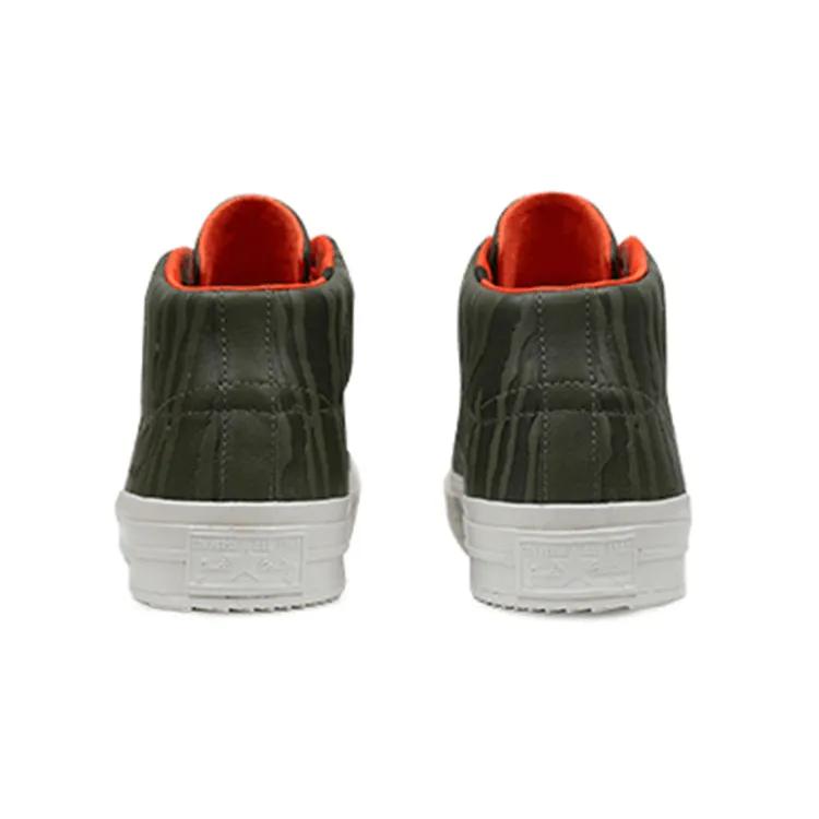 Converse One Star Mid Tops Green (Unisex) Canvas Shoes 158836C