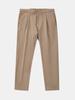 IKALOOK Italy Solid Spandex Elastic Waist Pants Cpt137