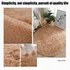 Non Slip Round Carpet Thickened Foot Mat Furry Carpet  For Living Room Home Decor Bedroom