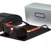 Men's Pilot Sunglasses Uv400 Protection Silicone Case Nose Pads