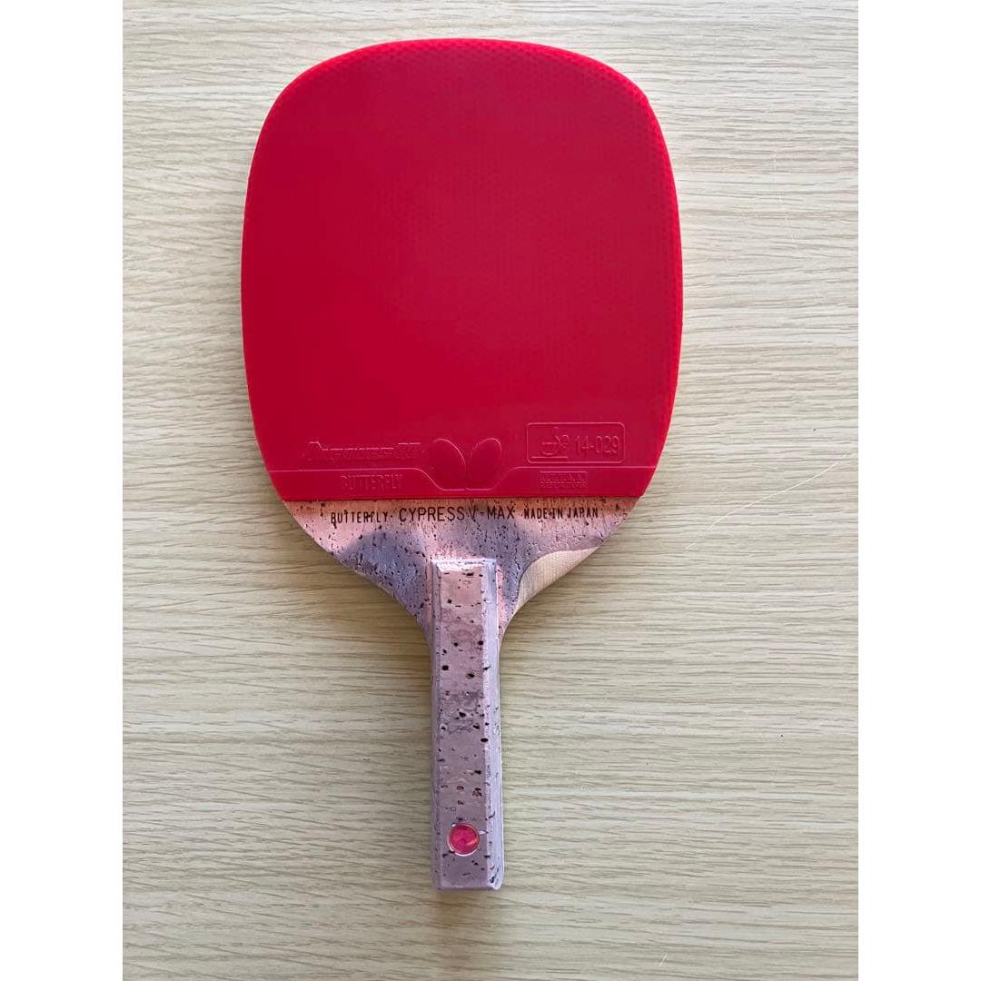 Used Butterfly CYPRESS V-MAX table tennis racket