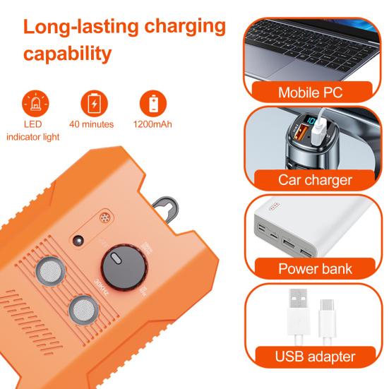 Anti Barking Device for Dogs Ultrasonic Dog Bark Deterrent Silencer Rechargeable Dog