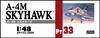 Hasegawa US Marine Corps Skyhawk Plastikmodell PT33 1/48 A-4M