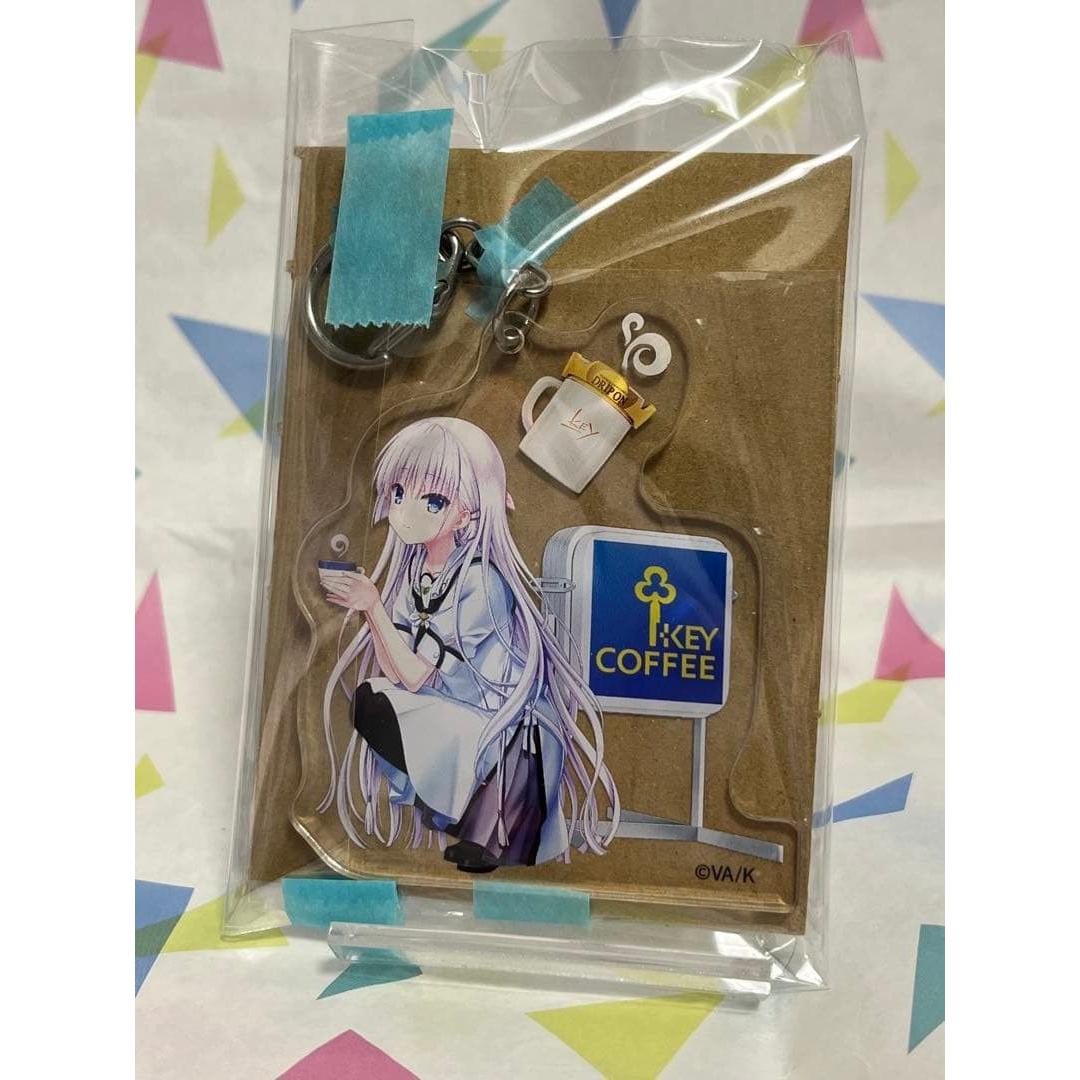 Used Summer Poke KEY COFFEE Shiroha Naruse Acrylic Key Chain