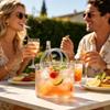 Glass Purse Handbag Vase Wine Cup Funny Beverage Cup For Women Ladies Home Wedding Bridal Shower Friends Gathering Restaurant