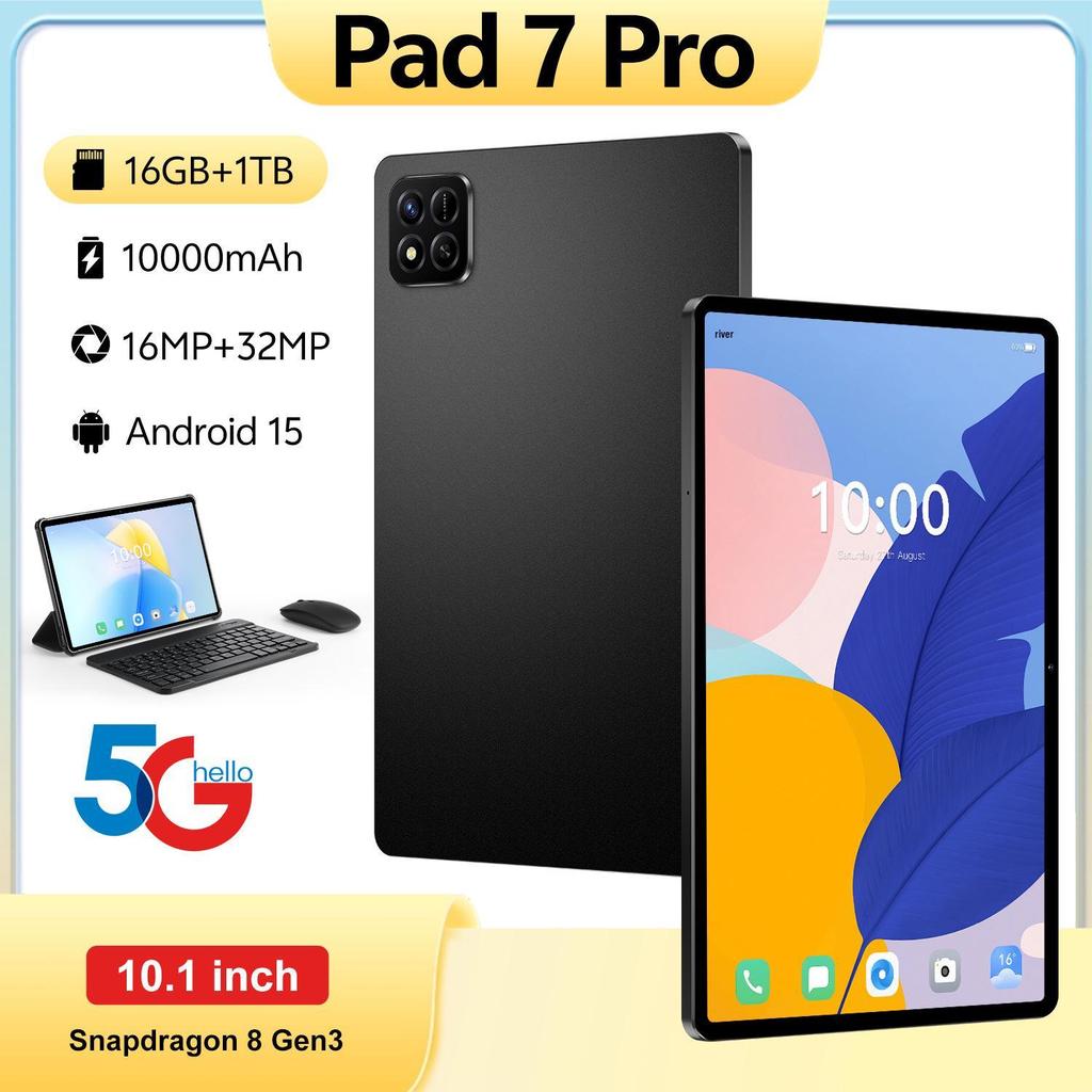 New Pad 7 Pro Smart Tablet 16GB+1TB