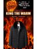 Lambskin Cotton-Padded Jacket for Middle-Aged Men and Seniors