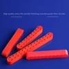 5 Pieces 12 Holes Hex Bit Organiser Screwdriver Bit Holder Plastic 1/4 Inch Hex Shank Drill Bit Storage for Case