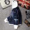 Men's Handsome Korean Style Loose Denim Jackets for Spring and Autumn