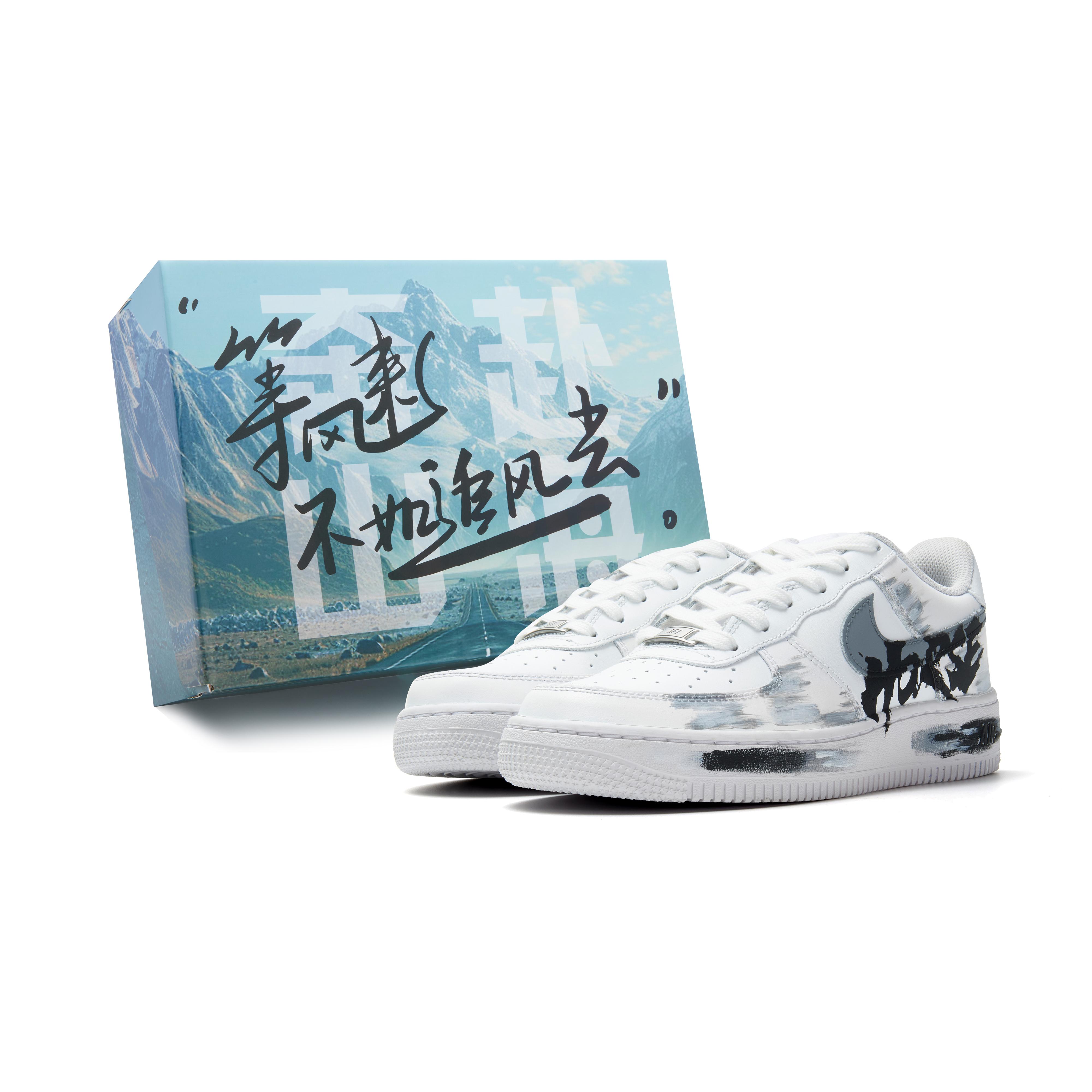 

Nike Air Force 1 Abrasion Resistant Low top Skateboard Shoes Unisex Black White Gray CW2288-111(Team44-) 37.5