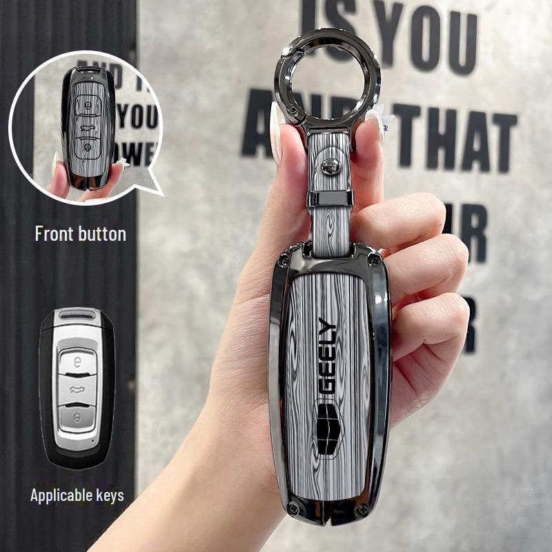 Geely Car Key Cover: Compatible with Emgrand, Boyue, Star X6, Yue, Rui, Binrui, Binyue, Borui, and GL models.