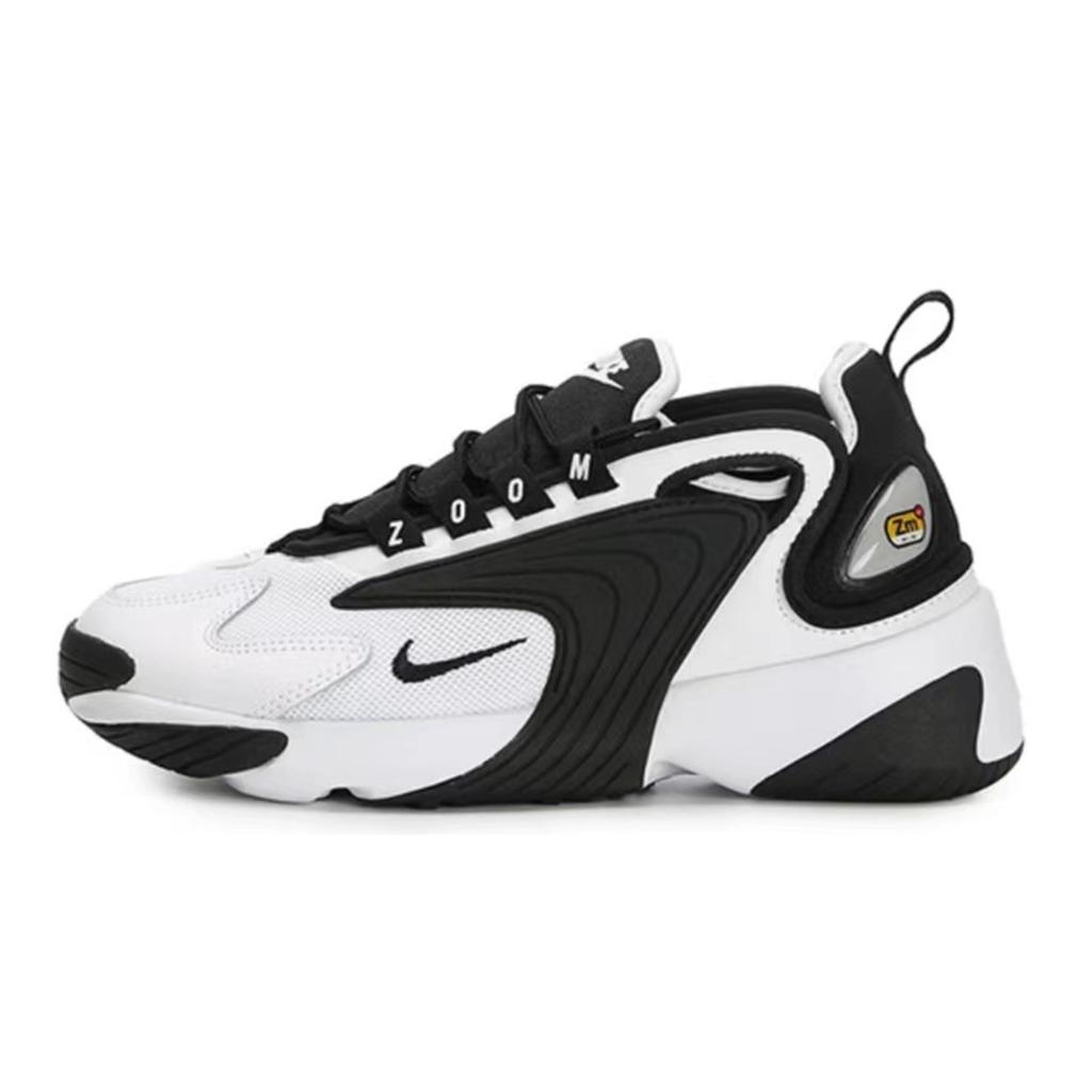 Nike Zoom 2K Slip Resistant, Abrasion Resistant, Breathable Mid top Training Running Shoes Women's Black Silver AO0354-100(Team80-)