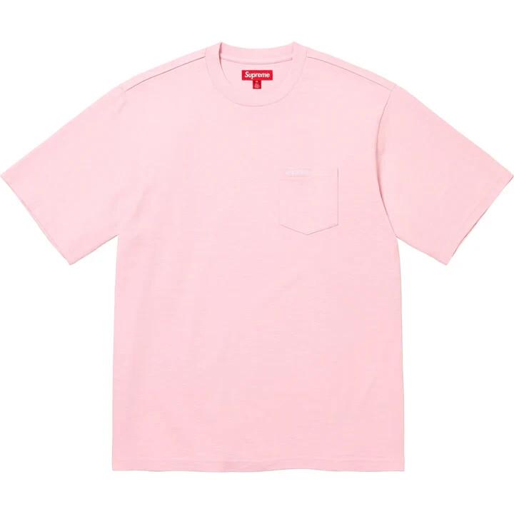 Supreme S/S Pocket Tee Light Pink XL