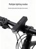 High-Brightness Bicycle Light with Type-C Charging & Power Display for Night Riding