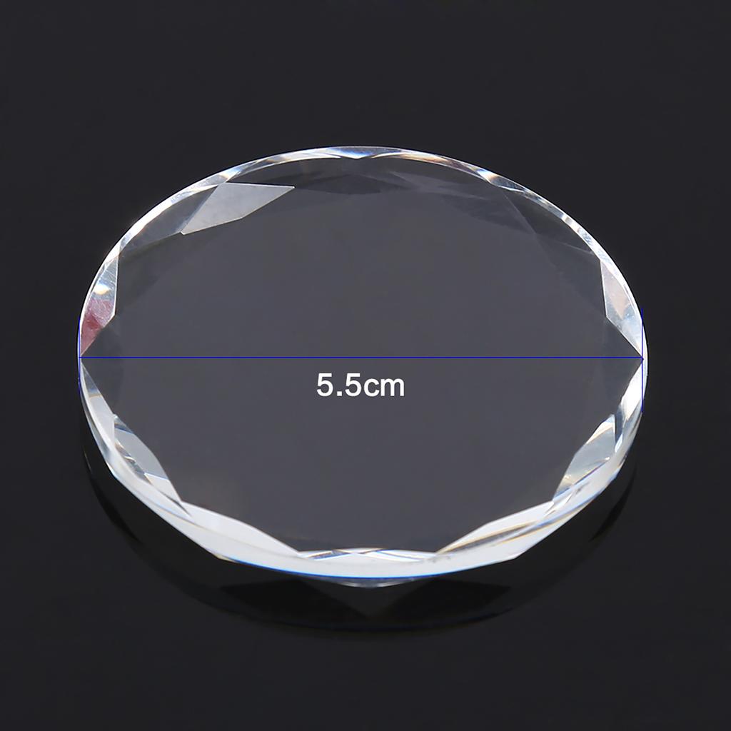 Round Crystal Eyelash Glue Holder Lash Separator Adhesive Glue Pallet Extensions