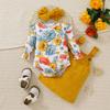 Long-Sleeve Stylish  Dress Set