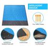 Waterproof Outdoor Pocket Beach Mat - Foldable Beach Blanket, Camping Pad & Lightweight Picnic Mat