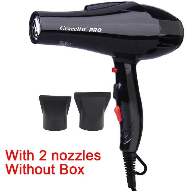 Real 2300w Professional Powerful Hair Dryer Fast Heating  And Cold Adjustment Ionic Air Blow Dryer For Hair Salon Use