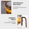 Full Glass Liner Elegant Tea Maker Teapot One-Key Filter Teapot With Glass Liner For Home Use