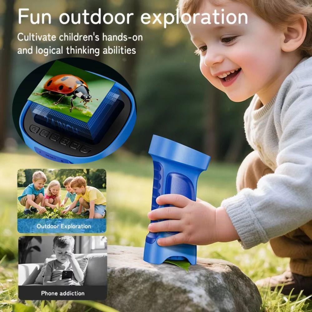 1000x Zoom Digital Microscope 2 Megapixels Kids Mini Microscope  Children's Birthday Gifts
